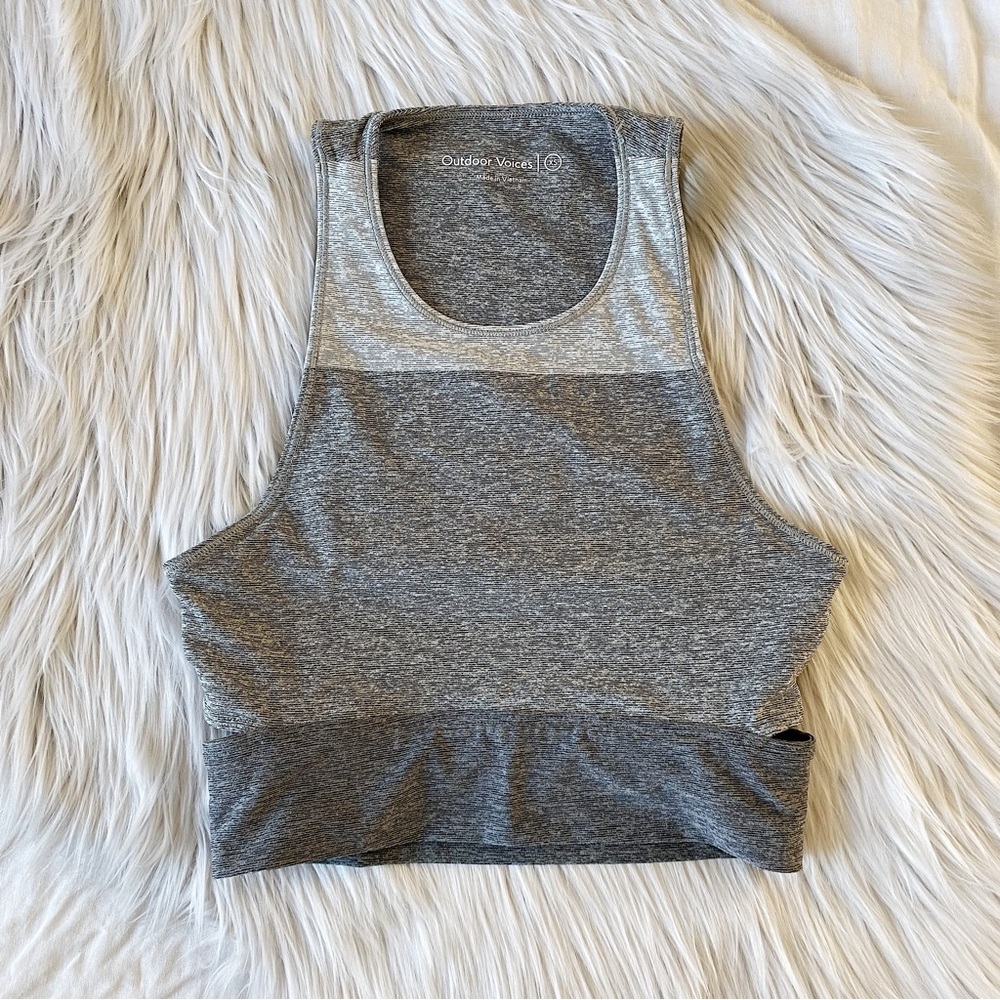 Outdoor Voices slashback sports bra